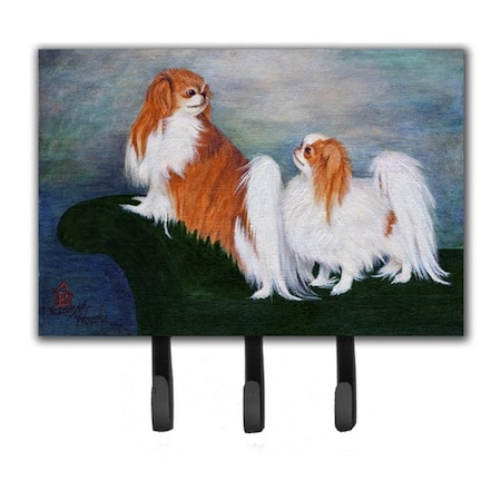 Jensendistributionservices Japanese Chin Standing On My Tail Leash & Key Holder MI1721032